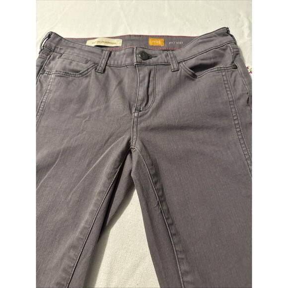 Anthropologie Pilcro & The Letterpress Gray Skinny Jeans Women’s Size 25 X 26 - Picture 1 of 8